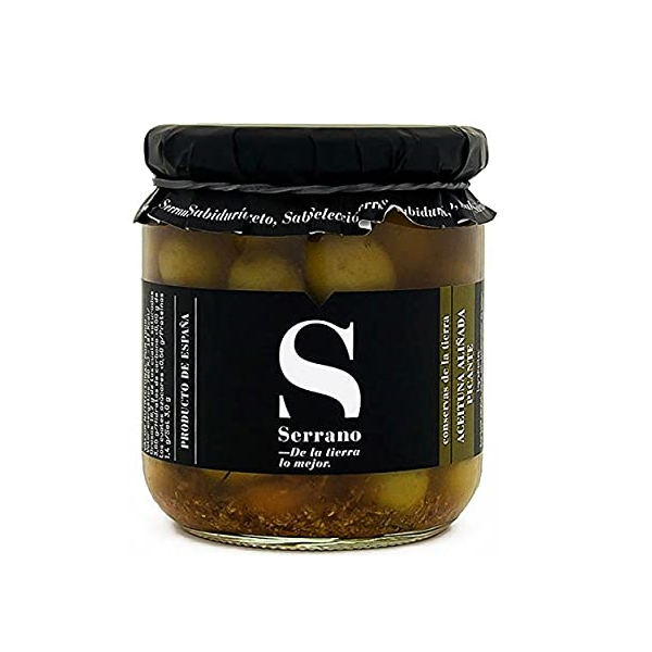 aceituna aliño picante 360 gramos