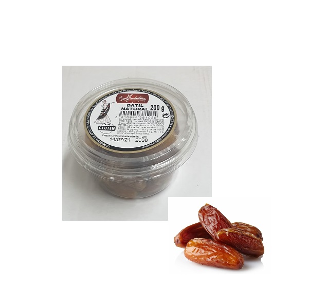 datil natural 200 gramos la madrileña