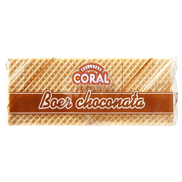 galletas coral chocolate y nata