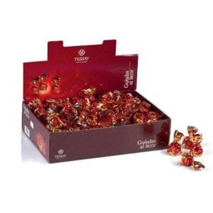 Bombones surtidos y licor