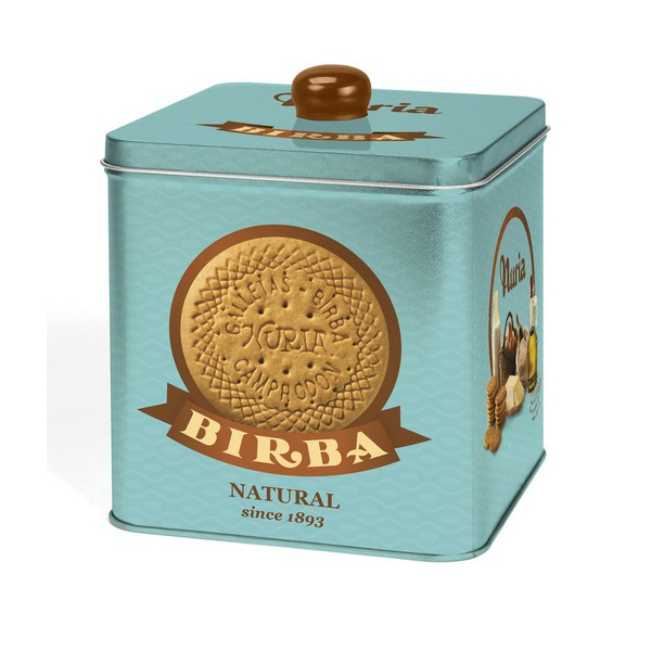 Birba Nuria original lata turquesa 580 gramos