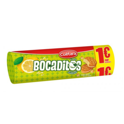 bocadito limón cuetara 150 gramos