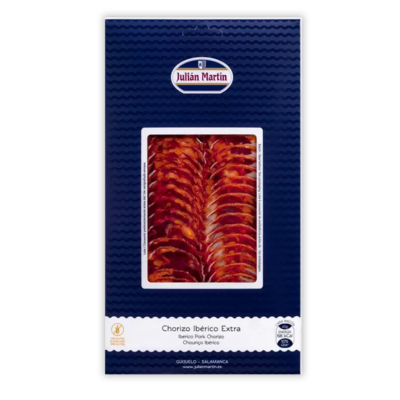 lonchas de chorizo ibérico