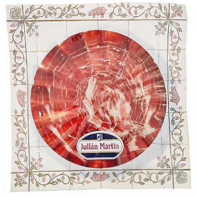 lonchas jamón ibérico de cebo julian martin 50 gramos