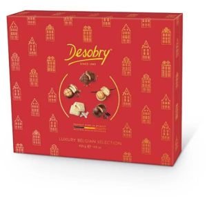 Caja Roja Selection Luxury Belgain Desobry 220 gramos